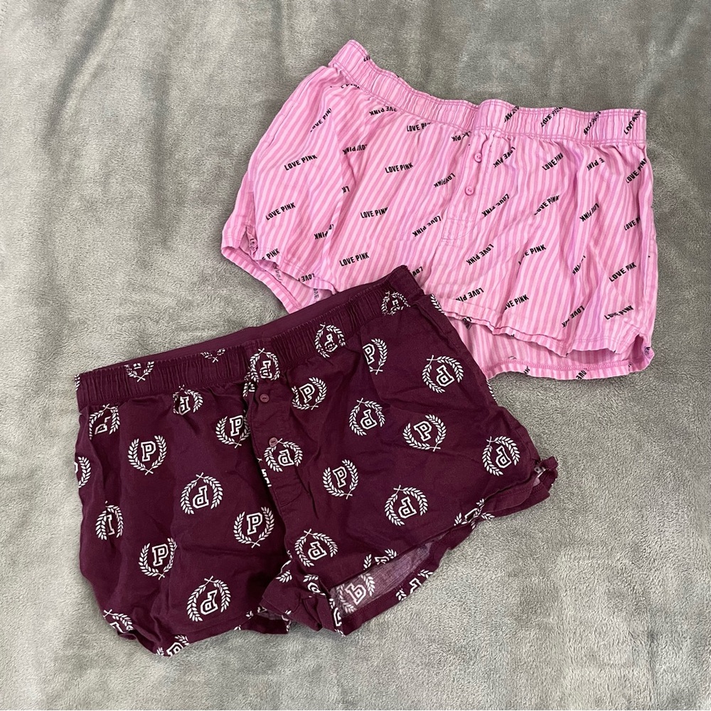 VS PINK Sleepwear Shorts Bundle | Size S